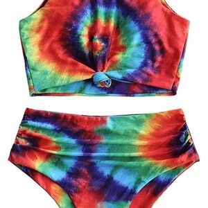 Tie-Dye Bikini Set